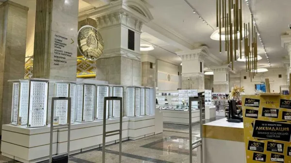 Обновлен первый этаж столичного Гума