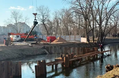 Строительство Зеленолужской линии идет без осушения реки Свислочь