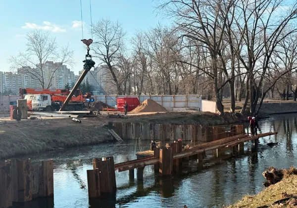 Строительство Зеленолужской линии идет без осушения реки Свислочь