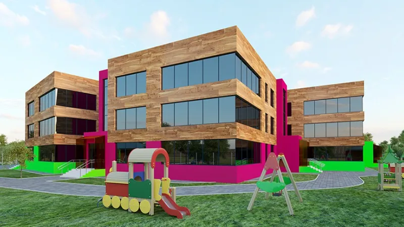 Детский сад с бассейном строят в Заводском районе. Фото 5