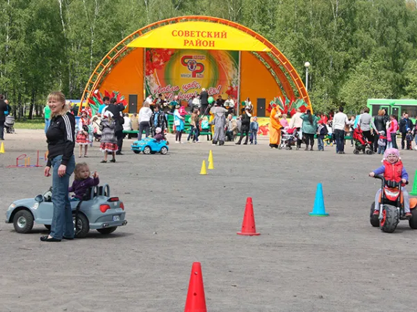 Три праздничные площадки откроются в Советском районе ко Дню города