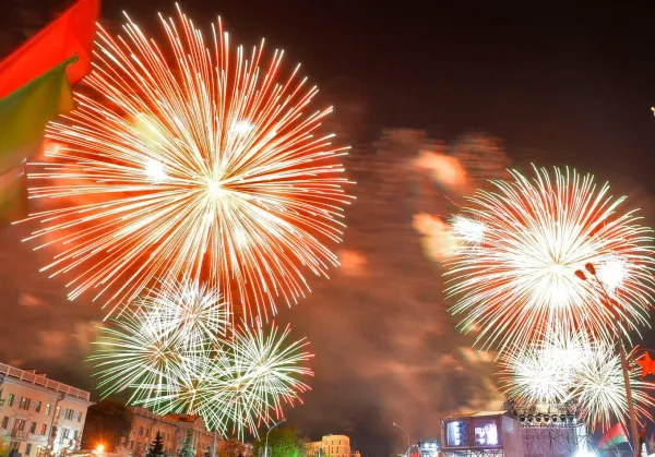 Праздничный салют в честь Дня Победы состоится в шести локациях