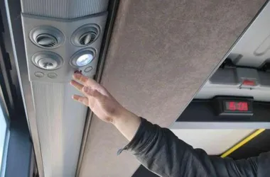 При каких условиях в автобусах и троллейбусах Минска включают кондиционеры