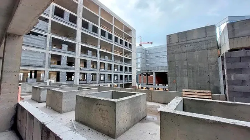 Коробки поликлиник возвели в «Минск Мире». Фото 3