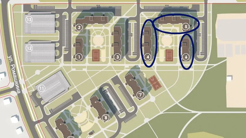 В микрорайоне Сокол полным ходом идет застройка квартала №5. Фото 4