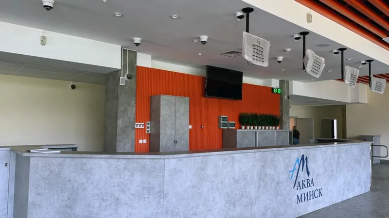 ФОК с бассейнами, банным комплексом и соляной комнатой скоро откроется в Лошице. Фото 4