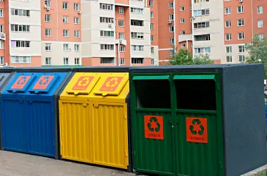 702 современные новые модульные площадки для отходов установят в Минске в 2025 году