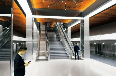 Как будут выглядеть новые станции метро на «Зеленолужской линии»