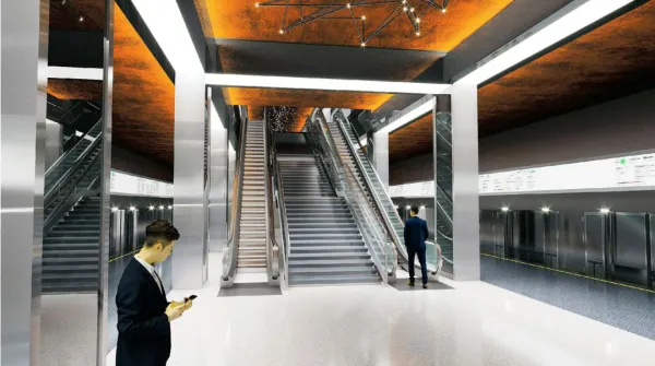 Как будут выглядеть новые станции метро на «Зеленолужской линии»