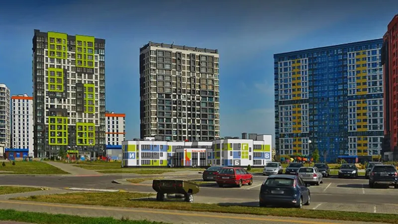 В «Минск-Мире» появится «геометричный» детский сад с бассейном. Фото 4