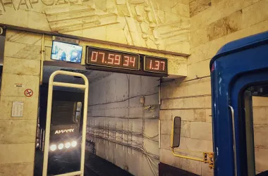 На станции метро «Октябрьская» ликвидировали опасную «слепую зону»