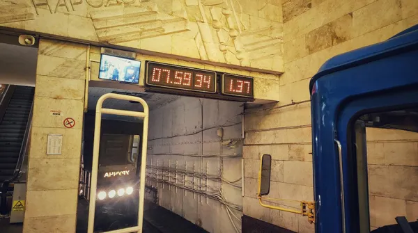 На станции метро «Октябрьская» ликвидировали опасную «слепую зону»