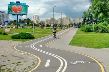 45 км веломаршрутов обустроят в Минске до конца года