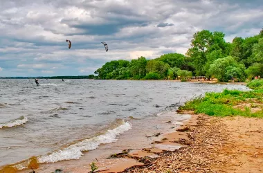 На Минском море может наблюдаться спад уровня воды