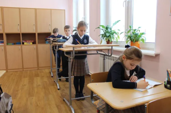 Врач-гигиенист рекомендует детям  в школах учиться стоя
