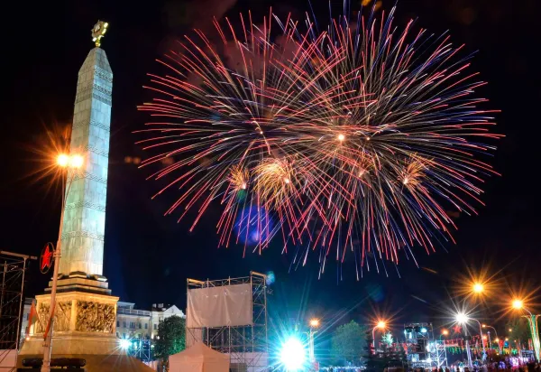 Праздничным марафоном и салютом Минск отметит День города