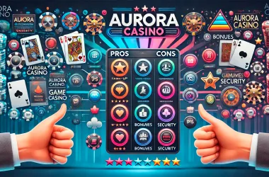 Казино Aurora: достоинства и недостатки онлайн проекта