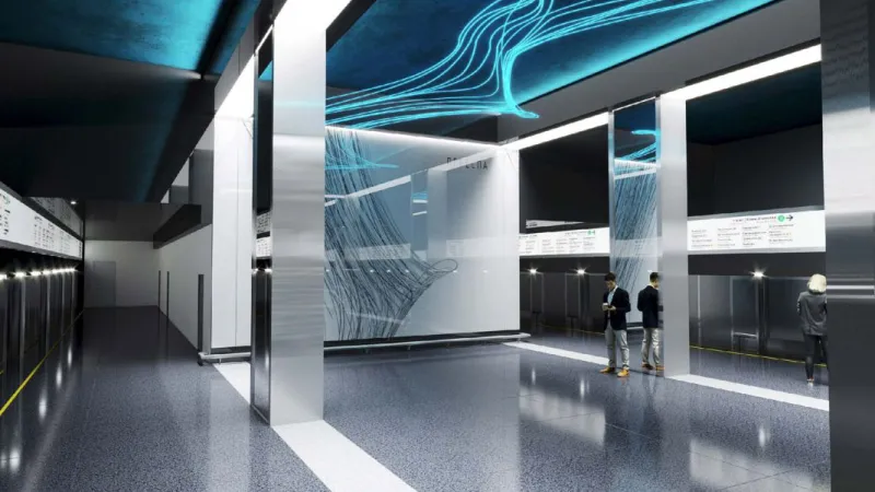 Как будут выглядеть новые станции метро на «Зеленолужской линии». Фото 2