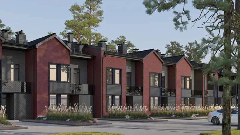 Более ста коттеджей возводят в Степянке. Фото 11