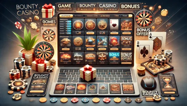 Обзор сайта казино Баунти: игротека, акции и бонусы