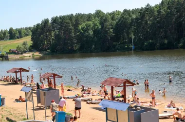 Купание детей ограничено на ряде пляжей водохранилища Дрозды