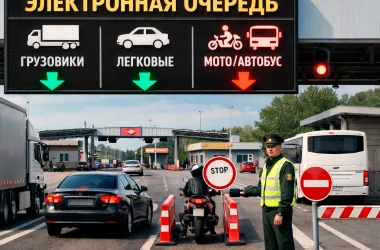 Срок регистрации в электронной очереди на границе ограничат 30 днями