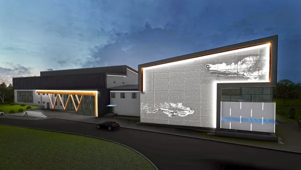 На улице Белорусской завершается строительство современного ФОКа