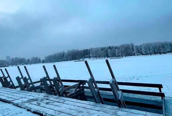 В Минске организованы места для крещенских купаний 19 января