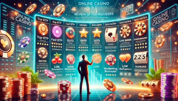 Рейтинг онлайн казино: обзор лучших провайдеров для игры