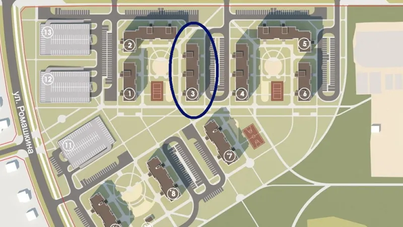 В микрорайоне Сокол полным ходом идет застройка квартала №5. Фото 2