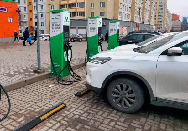 Тарифы на зарядку электромобилей в сети Malanka вырастут с 10 марта