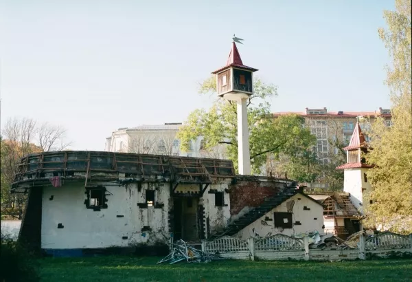 На месте кафе в парке Горького будет зона «тихого отдыха»