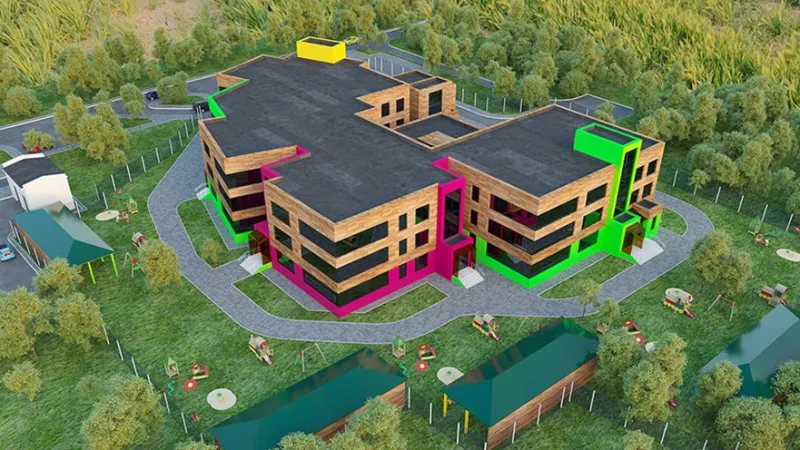 Детский сад с бассейном строят в Заводском районе. Фото 6