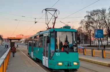 Временный запрет на движение трамваев от ул. Красной до ДС «Озеро» будет введен с 15 марта