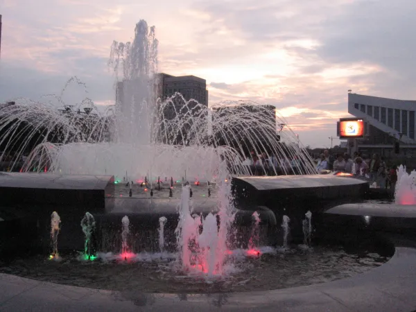 Сезон фонтанов в Минске начинается 26 апреля