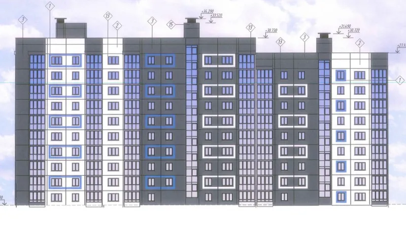 Новый жилой квартал на 600 квартир появится на месте промзоны по улице Гурского в Минске. Фото 2