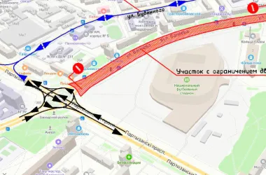 Организация дорожного движения на улице Ванеева изменится 4 мая