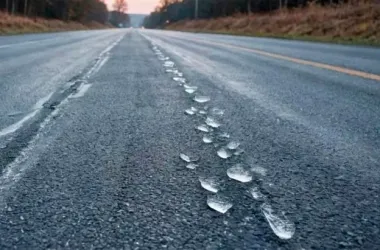 ГАИ призывает водителей быть предельно внимательными в связи с резким похолоданием в выходные