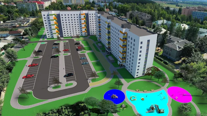 На Долгиновском тракте возводят новое общежитие на 1201 место для медиков. Фото 1