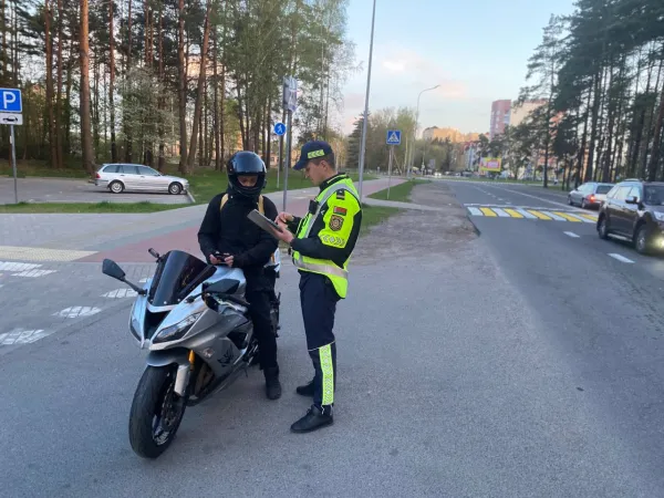 Спецподразделение ГАИ выезжает на места отдыха мотоциклистов