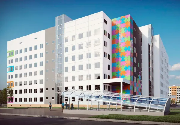 В микрорайоне «Лошица-9» открылась детская поликлиника