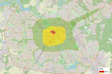 В Минске вводятся новые тарифы для платных парковок