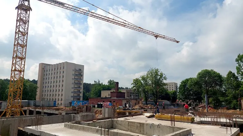 Детский сад с бассейном строят в Заводском районе. Фото 2