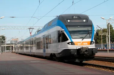 После ремонта путепровода движение электричек до "Минск-Пассажирский" восстановлено