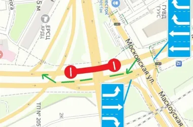 На улице Толстого изменена организация дорожного движения