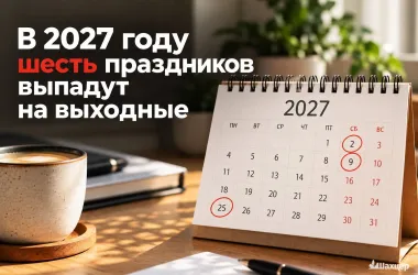 Утвержден график переноса рабочих дней в 2027 году