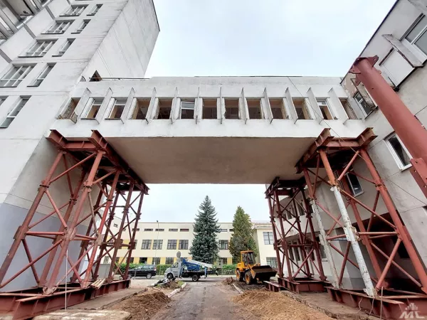 Здание онкодиспансера сносят в центре Минска