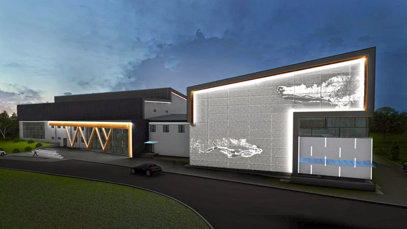 На улице Белорусской завершается строительство современного ФОКа. Фото 2