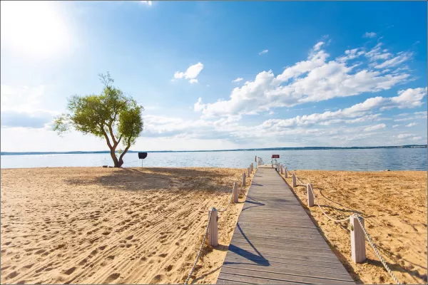 Пляж на Минском море расширят, сделают креативную зону отдыха