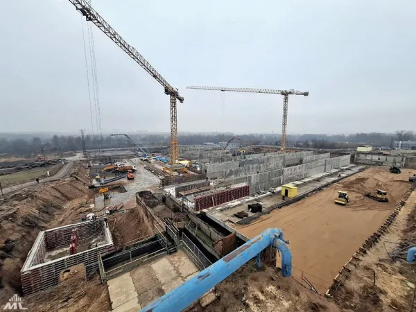 Модернизация Минской очистной станции ведется в условиях непрерывной работы объекта